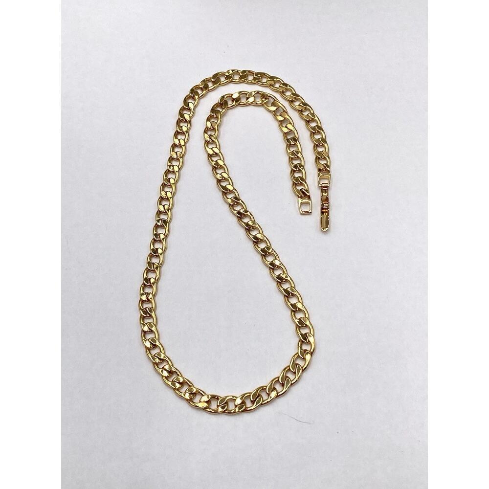 AVON Vintage Necklace Chain Gold Tone Chunky 19”
